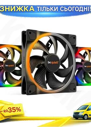 Ku вентилятор 140 мм universal fit be quiet! light wings pwm 3 шт черный охлаждение пк вентилятор для uni2l_k