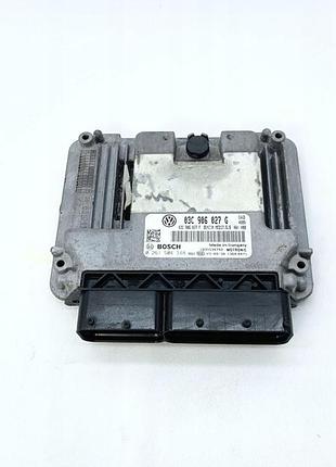 Блок управления двигателем эбу volkswagen golf v 1.4 tsi cavd 03c906027g 0261s04348
