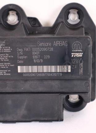 Блок управления двигателем эбу fiat tipo подушки безпеки '0052090728