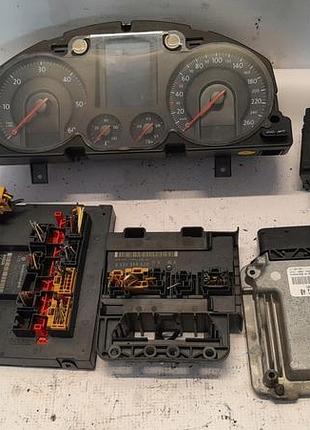 Блок управления двигателем эбу volkswagen passat b6 2.0 tdi 03g906021ab