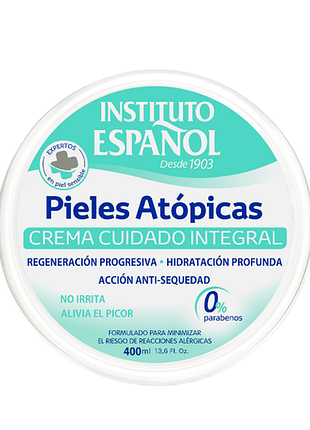 Крем для чутливої атопічної шкіри тіла instituto espanol peiles atopicas 400 мл