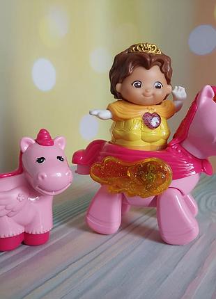 Інтерактивний ігровий набір vtech go! go! smart friends із лялькою-принцесою та рожевим чарівним єдинорогом