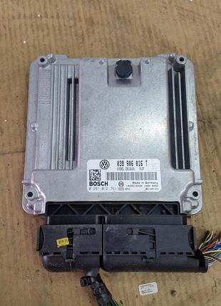 Блок управління двигуном ебу volkswagen t5 1.9tdi 038906016t 0281012761 dopis