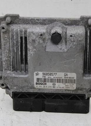 Блок управління двигуном ебу opel antara 2.0 cdti 96858577 captiva 0281014296