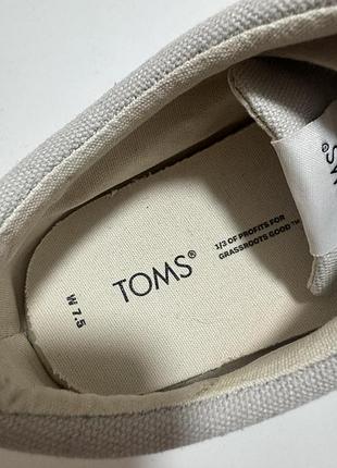 Макасины текстильные toms 3