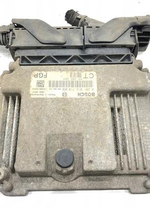 Блок управления двигателем эбу opel zafira b 0281012710 1.9 120км 05-15