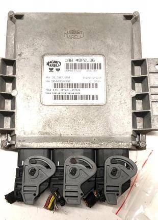 Блок управления двигателем эбу peugeot 307 2bmbe1522 2.0 136km 00-12 lork-486-15902