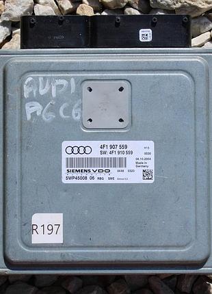 Блок управління двигуном ебу audi a6 c6 3.2 fsi 04-11 4f1907559