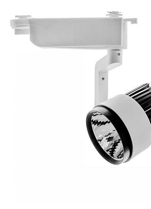 Светильник трековый поворотный led kw-216/26w nw wh/bk brille 33-010