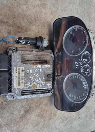 Блок управління двигуном ебу imo volkswagen passat b5 lift 2.0tdi bgw
