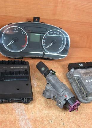 Блок управления двигателем эбу skoda fabia ii 1.4 tdi 045906013q 0281015049
