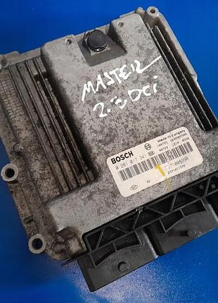 Блок управления двигателем эбу master movano 2.3 dci 0281017341