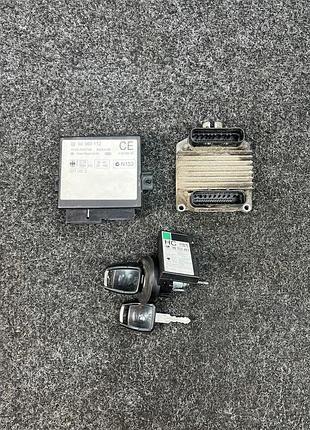 Блок управления двигателем эбу opel astra g 1.6b 09355929