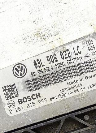 Блок управления двигателем эбу volkswagen scirocco iii 2.0 tdi 03l906022lc 3