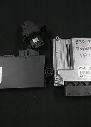 Блок управління двигуном ебу bmw e90 n47d20a 2.0d 177к.с 9147212 7811700 6954720