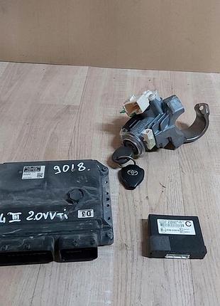 Блок управления двигателем эбу toyota rav4 rav 4 iii 2006-2012 2.0 vvti compter immo комплект 89661-42d30