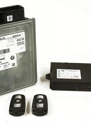 Блок управління двигуном ебу bmw e60 e61 520i n43, а 7579142