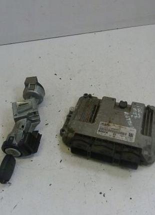 Блок управления двигателем эбу immo 0281011701 focus mk2 1.6 tdci