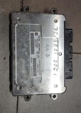Блок управления двигателем эбу peugeot 9667112180