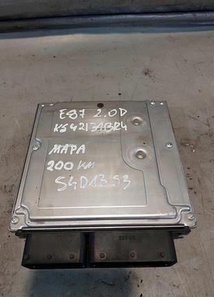 Блок управления двигателем эбу bmw e81 e87 2.0d dde7799854 0281012880 3