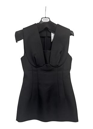 Sportmax, чорна коктейльна сукня-міні, оригінал, розмір s