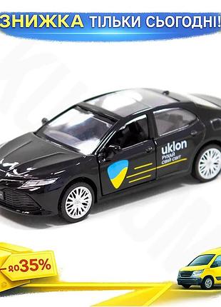 Ku автомодель toyota camry universal fit uklon черный металлический автомобиль для коллекционирования uni2l_k