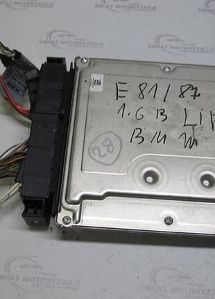 Блок управления двигателем эбу bmw e81 e87 lift 1.6 b 07r 7581848 0261504117