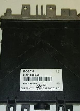 Блок управления двигателем эбу volkswagen 037906022cl / 0261200550