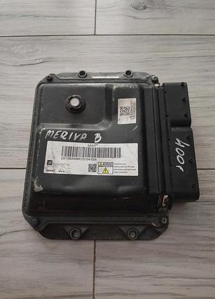 Блок управління двигуном ебу а opel meriva b 55578719