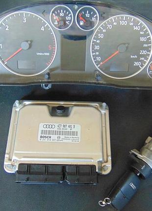 Блок управління двигуном ебу audi a6 c5 2.5tdi 4z7907401b