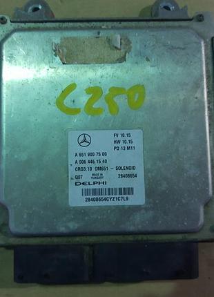 Блок управления двигателем эбу mercedes-benz c 204 2.2 250 cdi 651