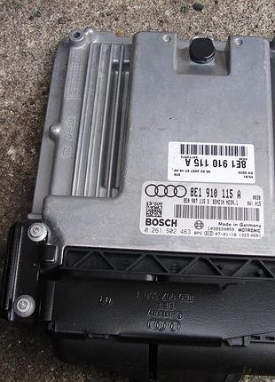 Блок управління двигуном ебу audi a4 2.0tfsi 8e1910115a 0261s02463 примітка