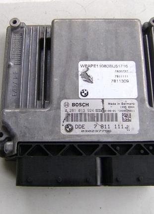 Блок управления двигателем эбу 0281013924 7811111 bmw x3 e83 2.0 n47