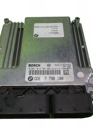 Блок управления двигателем эбу bmw 3 e90 e91 2.0 d 7798180