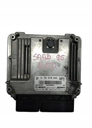 Блок управления двигателем эбу saab 95|9-5 95 9-5 ng 2.0 55578665