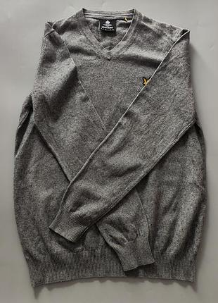 Мужской джемпер / свитер lyle &amp; scott 3