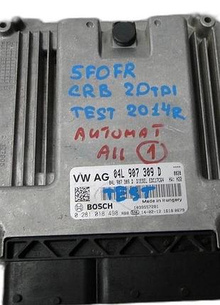 Блок управління двигуном ебу 04l907309d volkswagen