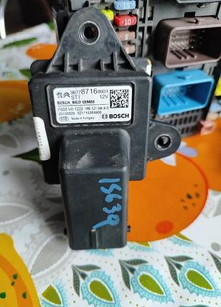 Блок управления двигателем эбу старт-стоп peughot 308 t9 1.6 blue hdi 120 км