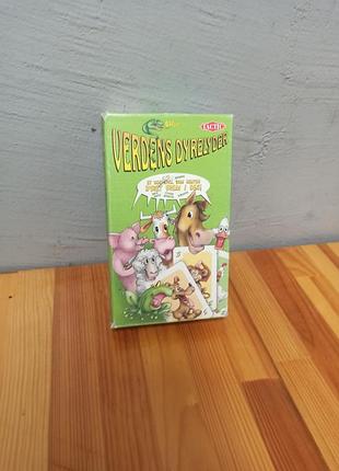 Настольная карточная игра веселый фермер, звуки животных мира,