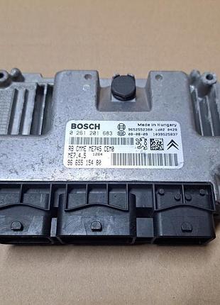 Блок управления двигателем эбу bosch 0261201683