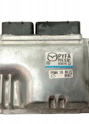 Блок управления двигателем эбу e6ta0671hs pyfa18881 mazda 6 iii (2012-)