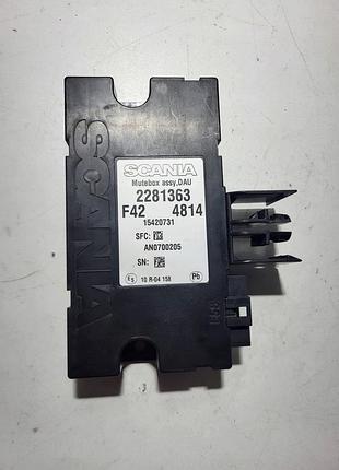 Блок управления двигателем эбу dau mutebox scania r euro 6 2281363