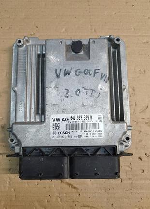 Блок управління двигуном ебу volkswagen golf vii skoda 04l907309r 0281031066