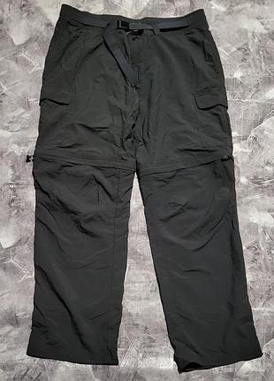 Мужские треккинговые брюки-трансформеры columbia silver ridge ii, xl