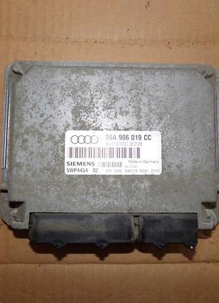 Блок управления двигателем эбу audi a3 8l 1.6 8v sr petrol 06a906033cc 06a906019cc