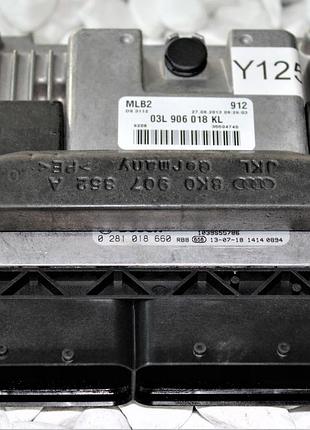 Блок управління двигуном ебу audi a4 a5 03l906018kl 0281018660