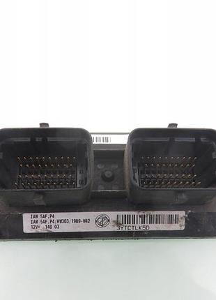 Блок управления двигателем эбу fiat punto ii 1.2 iaw5afp4 6160106900 55187378
