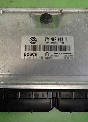Блок управления двигателем эбу volkswagen transporter t4 lift 2.5 tdi 02r 074906018al 0281010459