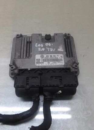 Блок управления двигателем эбу а 03g906021ft volkswagen eos