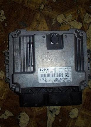 Блок управления двигателем эбу kia 0281015438
